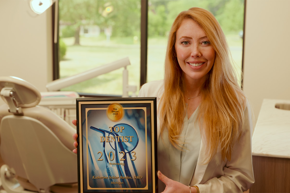 Top Dentist 2023 Award For Dr. Katherine Bandos Dds Southwest Michigan Dentist